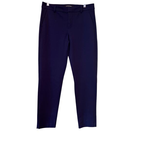 Liverpool Los Angeles Kelsey Trouser Navy Blue (Cadet Blue) Size 8/29 - Picture 1 of 6